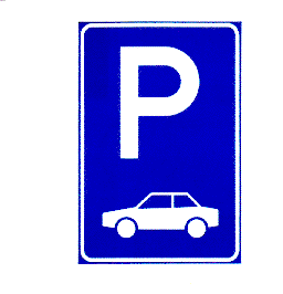 Parkeergelegenheid alleen 
        bestemd voor de voertuigcategorie die op het bord is aangegeven; tevens parkeerverbod voor alle andere voertuigcategorien