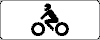 Bovenstaand bord geldt alleen 
        voor motorfietsen